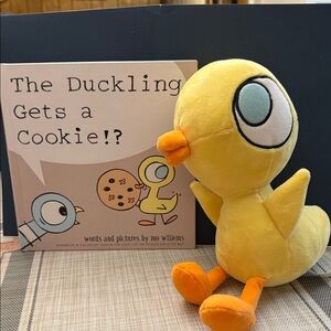 Kohl's Cares Duckling Plush Toy from the book Duckling Gets a Cookie. Hardcover